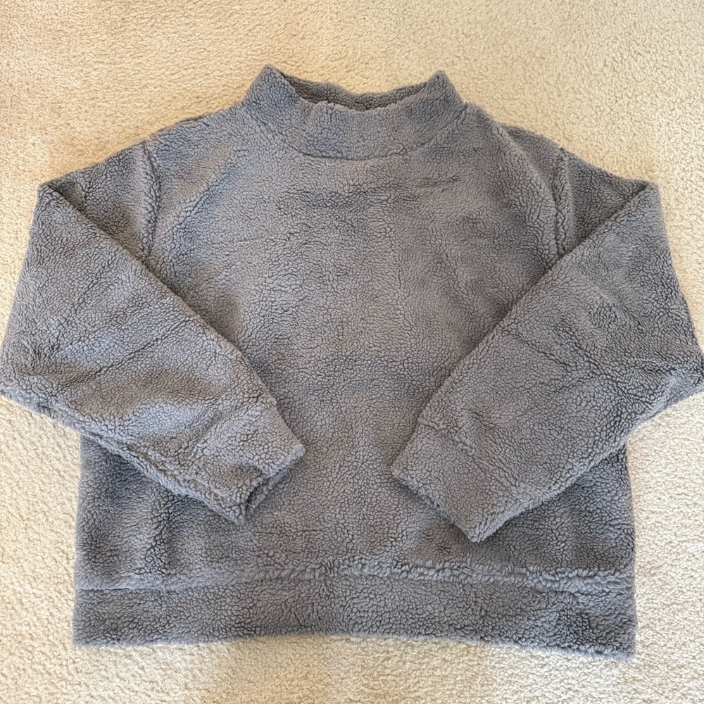 NEW Parke Fleece Teddy Mockneck size L/XL